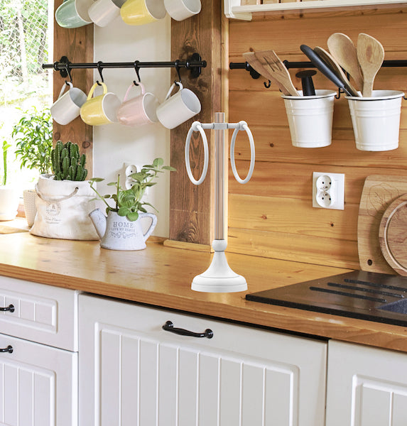 Kitchen featuring Allied Brass accessories