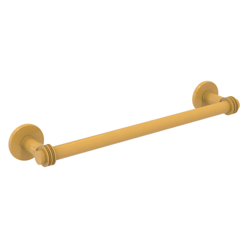 Continental Collection Towel Bar with Dotted Accents