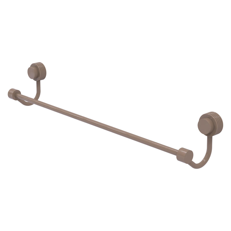 Venus Collection Towel Bar with Grooved Accents