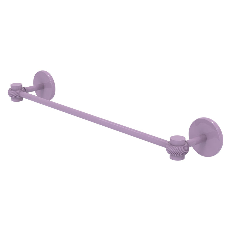 Satellite Orbit One Collection Towel Bar with Twisted Accents