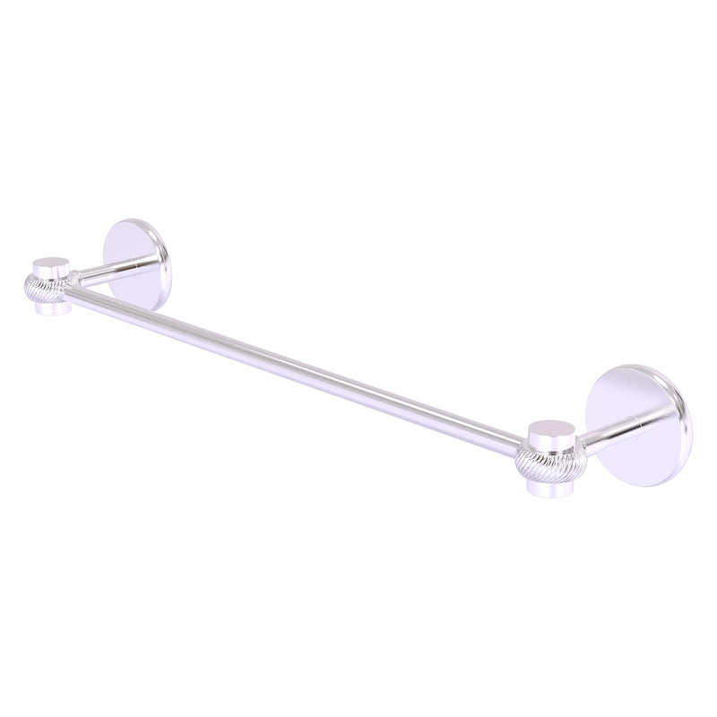 Satellite Orbit One Collection Towel Bar with Twisted Accents