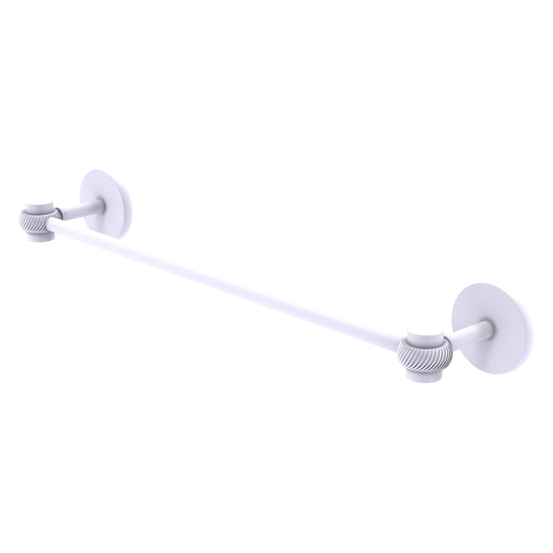 Satellite Orbit One Collection Towel Bar with Twisted Accents