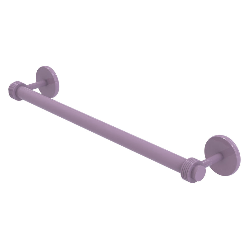 Satellite Orbit Two Collection Towel Bar with Grooved Accents