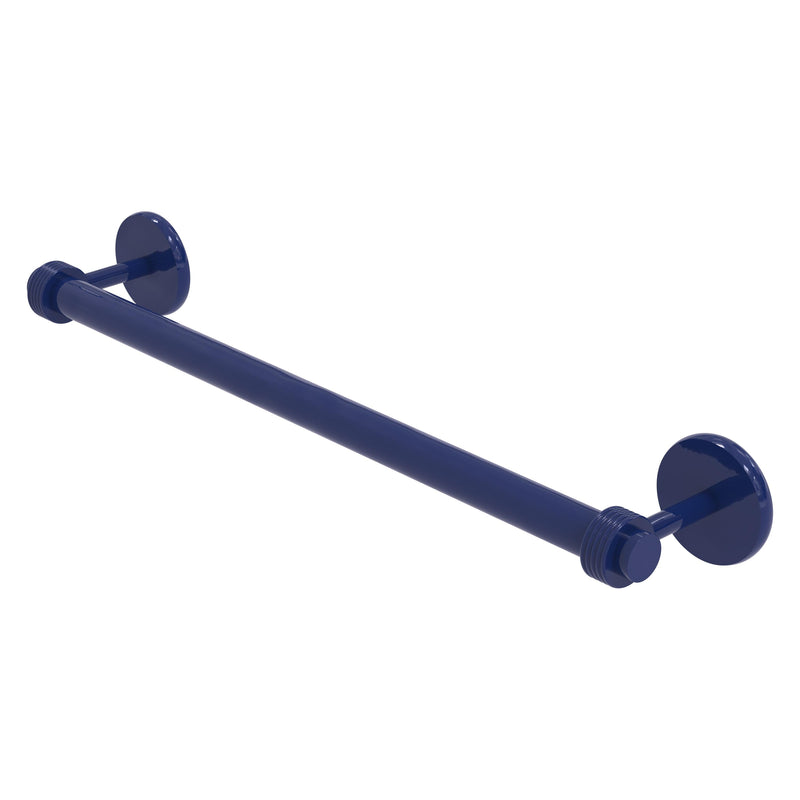 Satellite Orbit Two Collection Towel Bar with Grooved Accents