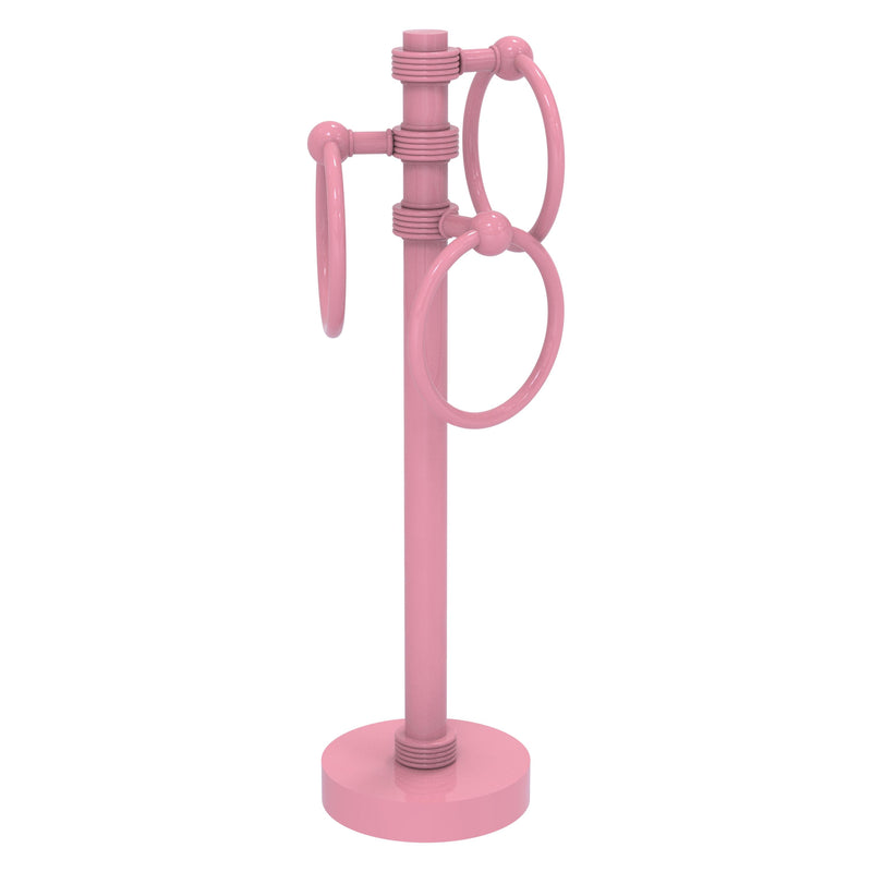 Vanity Top 3 Towel Ring Guest Towel Valet