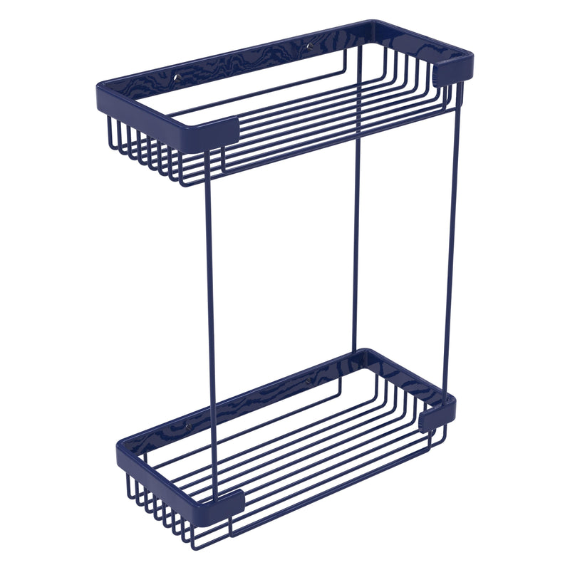 Double Tier Rectangular Toiletry Shower Basket