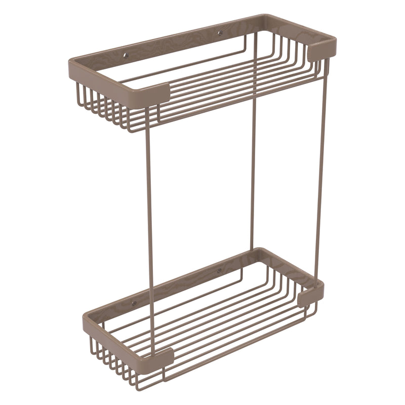 Double Tier Rectangular Toiletry Shower Basket