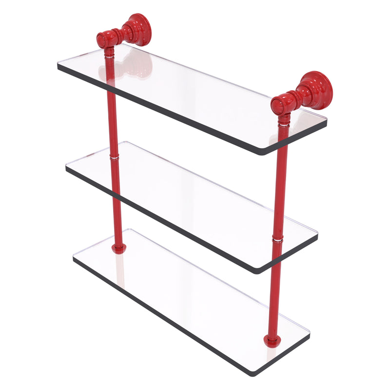 Carolina Collection Triple Glass Shelf