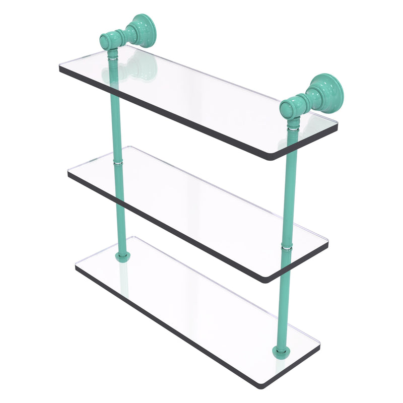 Carolina Collection Triple Glass Shelf