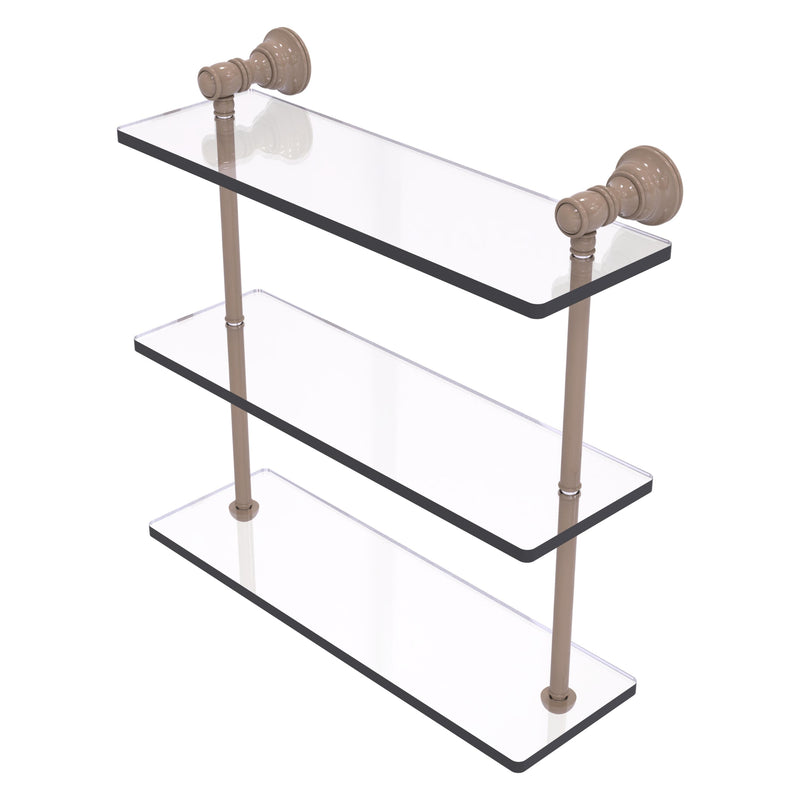 Carolina Collection Triple Glass Shelf