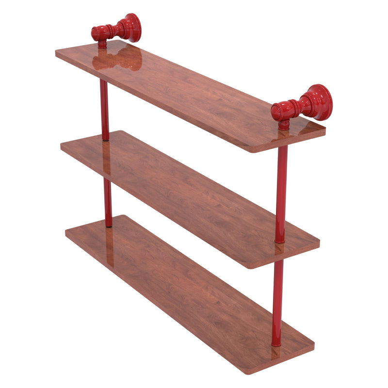 Carolina Collection Triple Wood Shelf