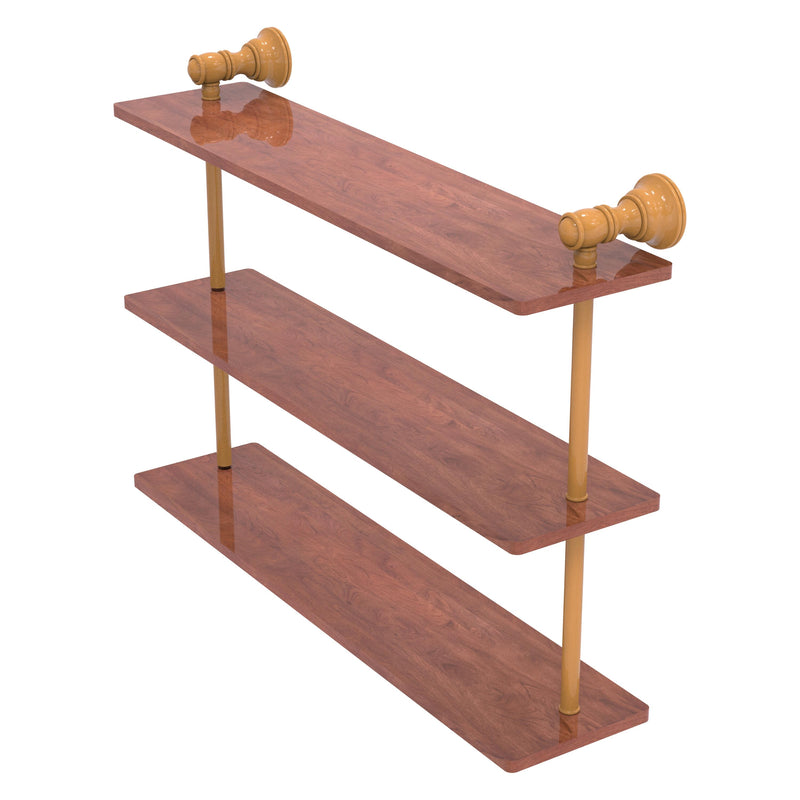 Carolina Collection Triple Wood Shelf