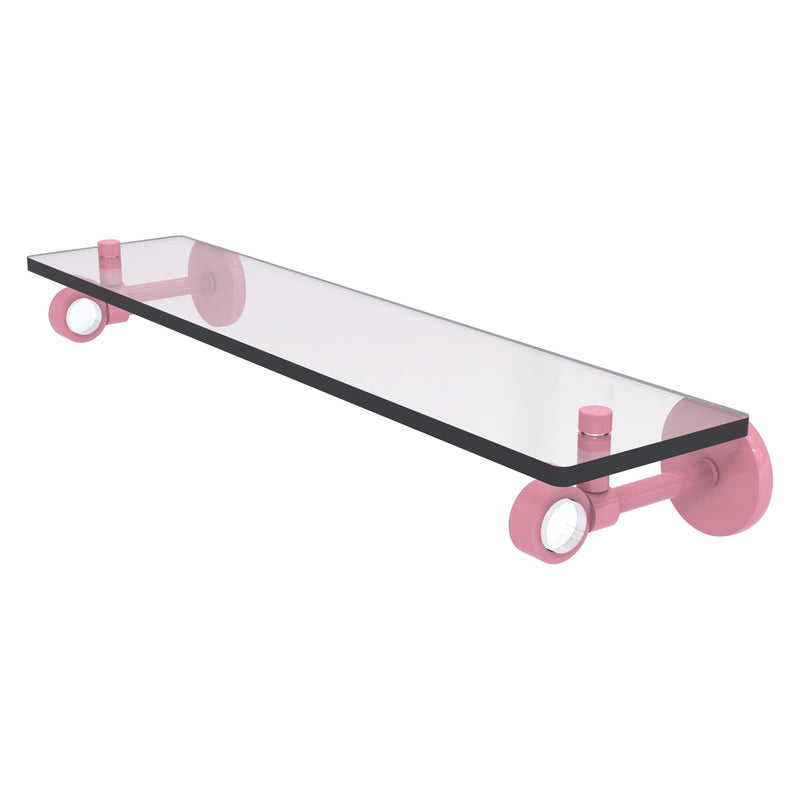 Clearview Collection Glass Shelf with Smooth Accents