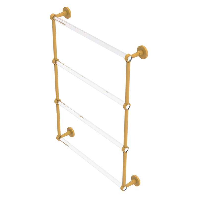 Clearview Collection 4 Tier Ladder Towel Bar with Smooth Accents