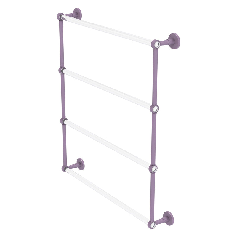 Clearview Collection 4 Tier Ladder Towel Bar with Smooth Accents