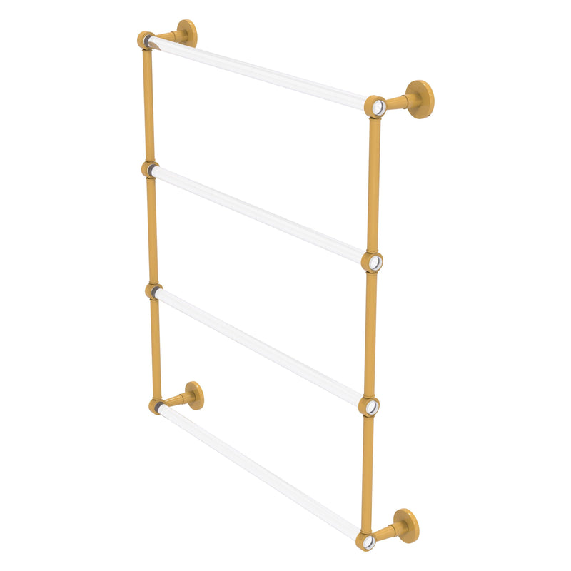 Clearview Collection 4 Tier Ladder Towel Bar with Smooth Accents