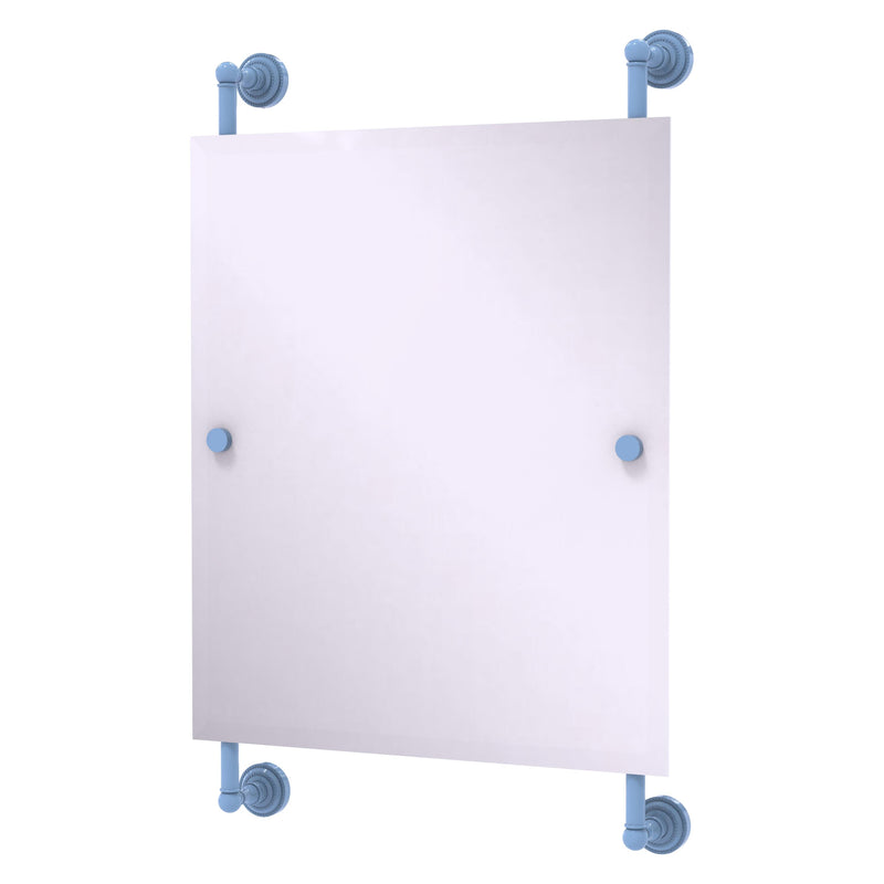 Dottingham Collection Rectangular Frameless Rail Mounted Mirror