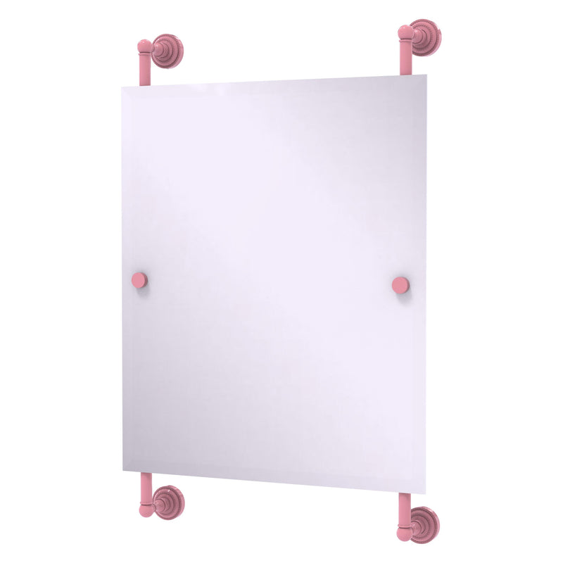 Dottingham Collection Rectangular Frameless Rail Mounted Mirror