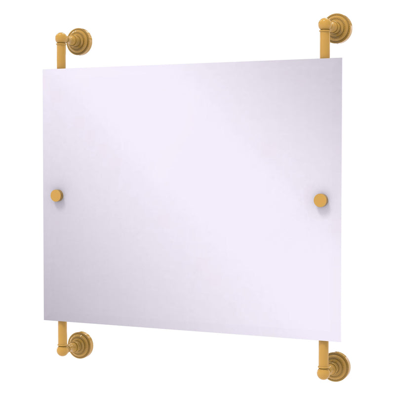 Dottingham Landscape Rectangular Frameless Rail Mounted Mirror