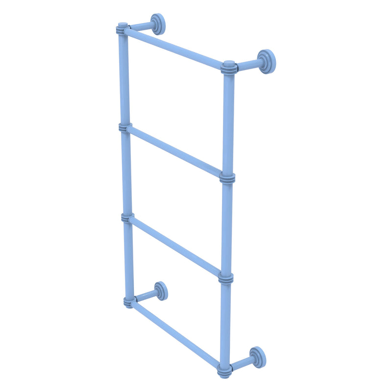 Dottingham Collection 4 Tier Ladder Towel Bar with Dotted Accents