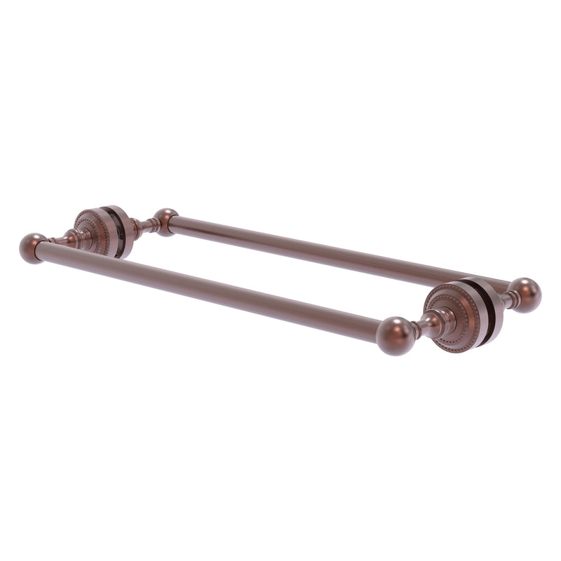 Dottingham Collection Back to Back Shower Door Towel Bar