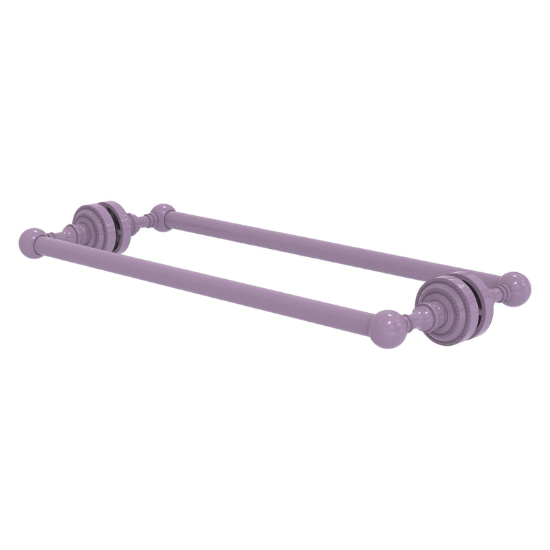 Dottingham Collection Back to Back Shower Door Towel Bar