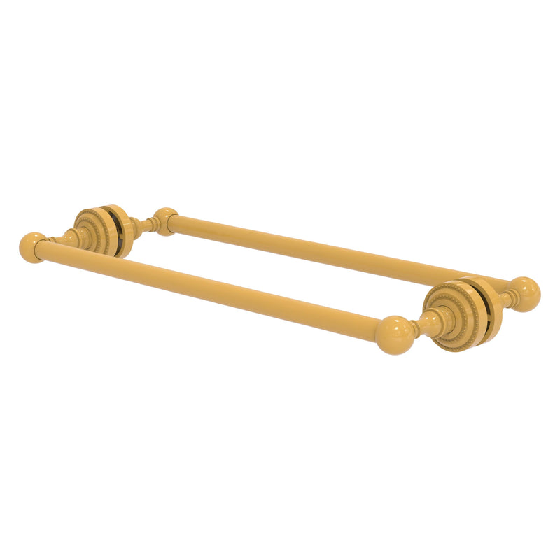 Dottingham Collection Back to Back Shower Door Towel Bar