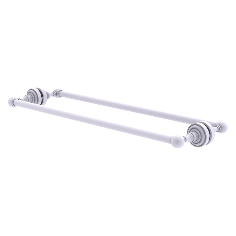 Dottingham Collection Back to Back Shower Door Towel Bar