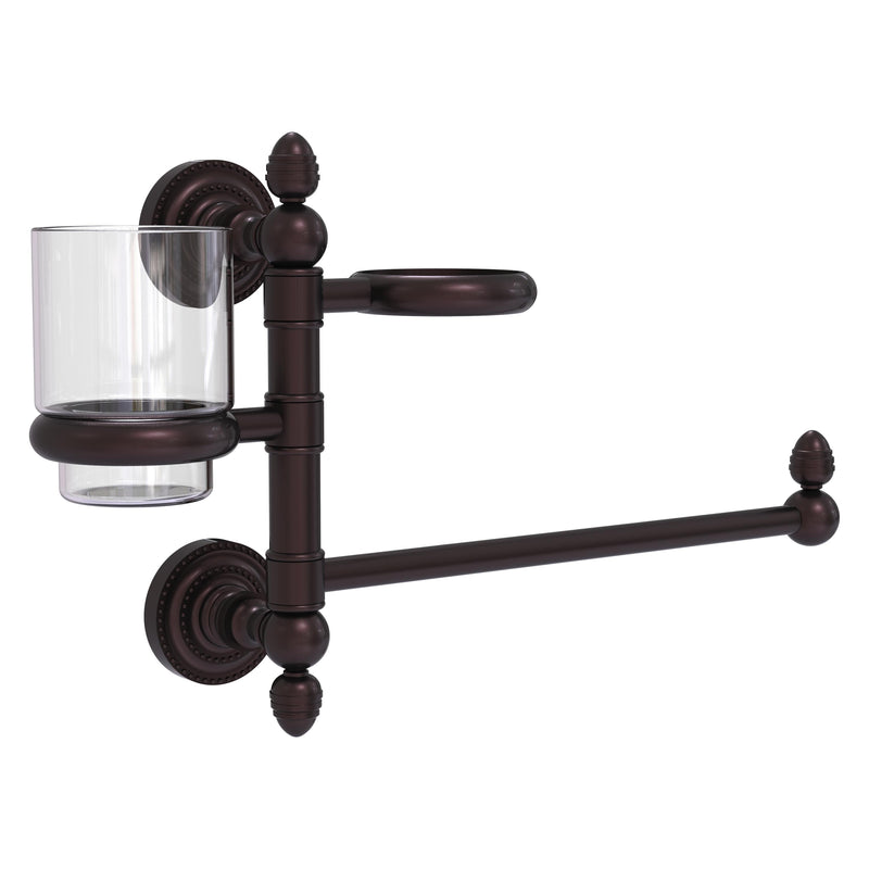 Dottingham Collection Hair Dryer Holder and Organizer