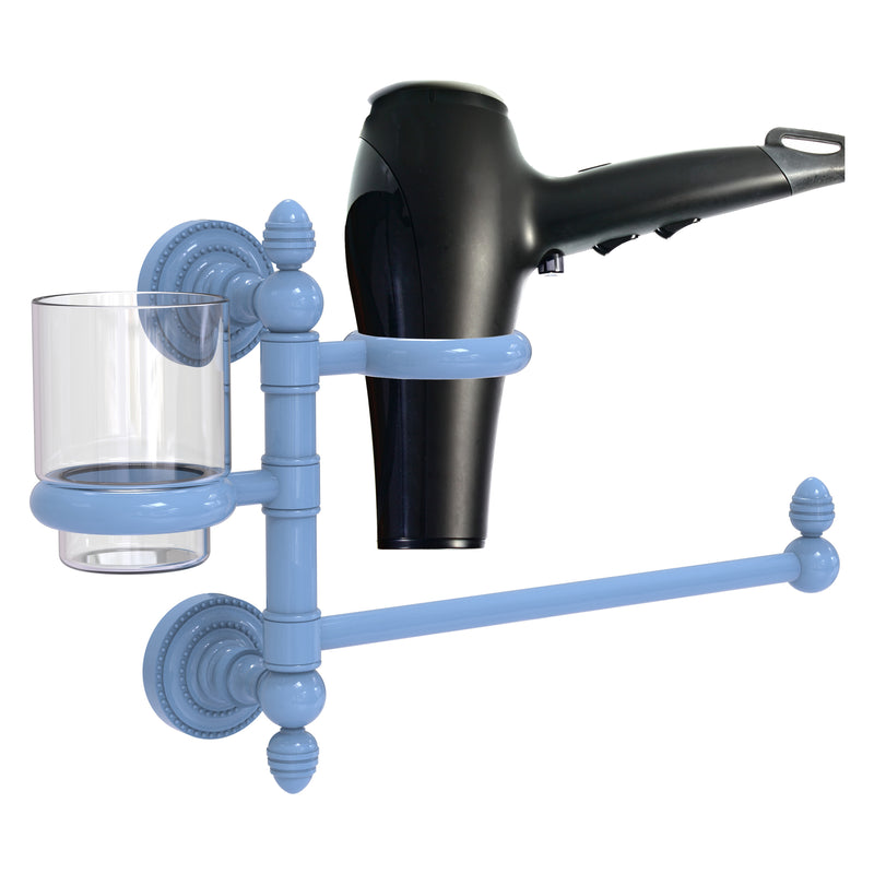 Dottingham Collection Hair Dryer Holder and Organizer