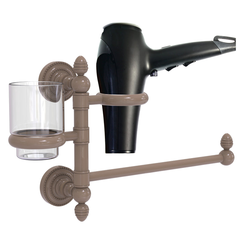 Dottingham Collection Hair Dryer Holder and Organizer