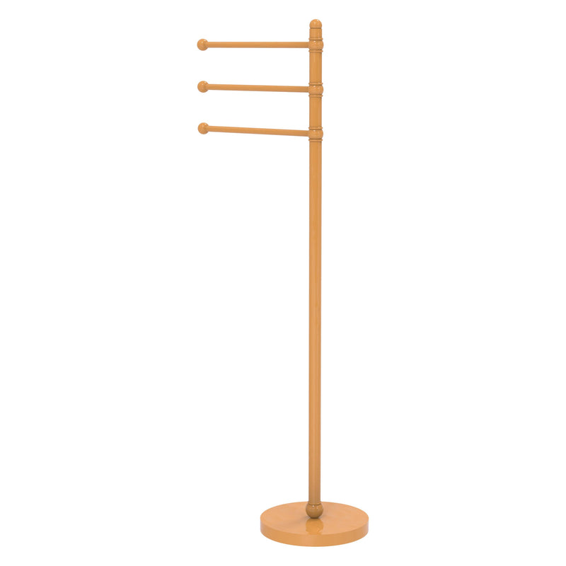 49 Inch Towel Stand with 3 Pivoting Arms