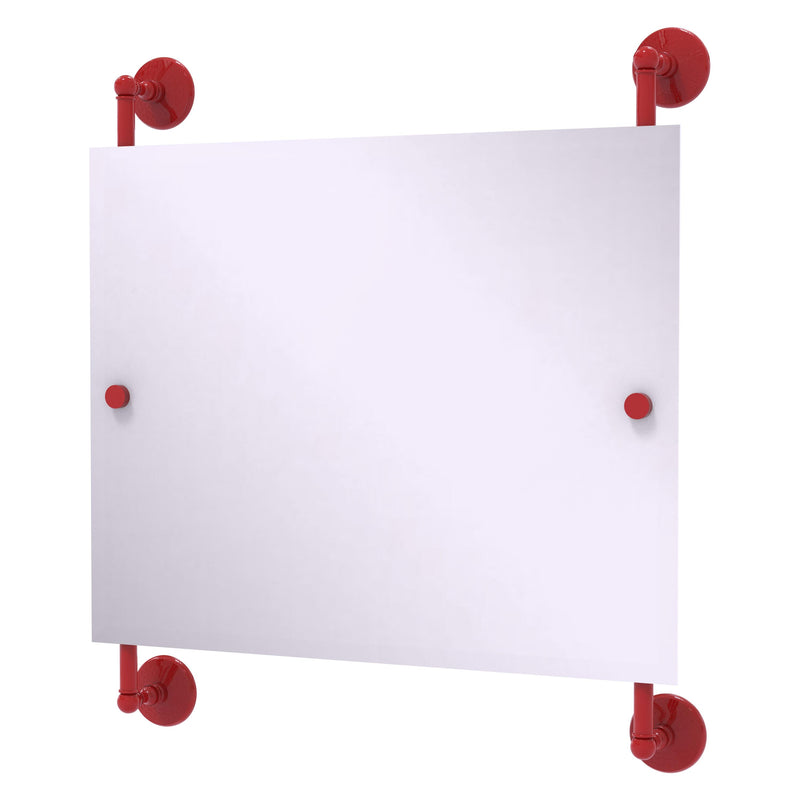 Monte Carlo Landscape Rectangular Frameless Rail Mounted Mirror