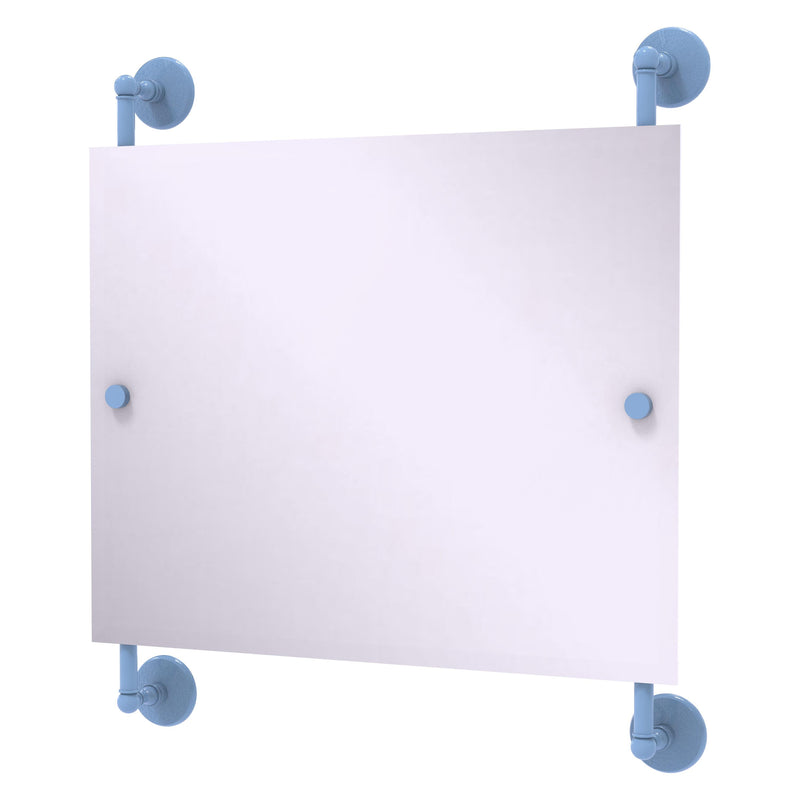 Monte Carlo Landscape Rectangular Frameless Rail Mounted Mirror