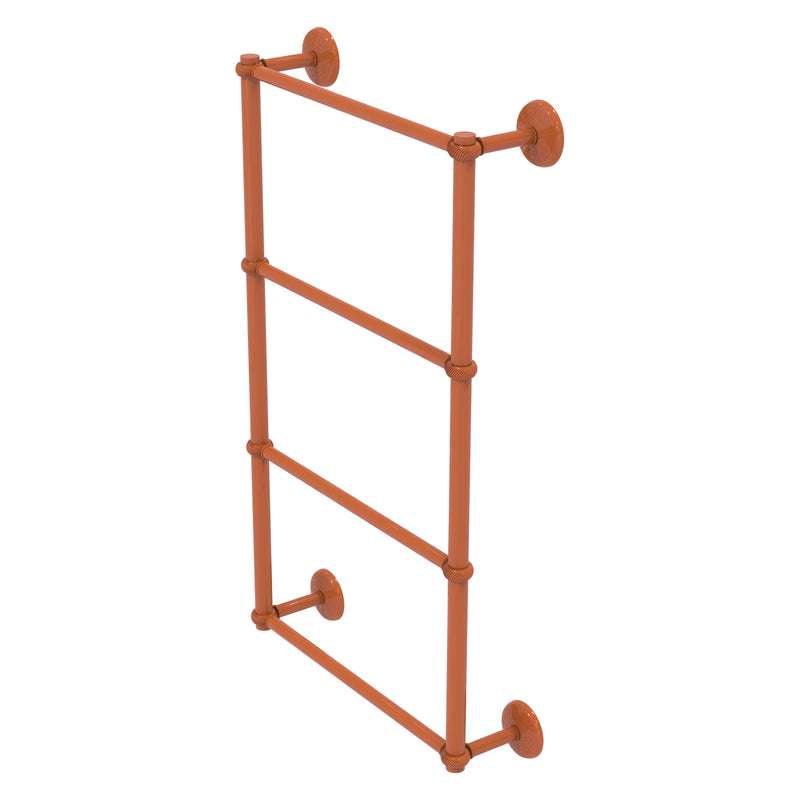 Monte Carlo Collection 4 Tier Ladder Towel Bar with Twisted Accents