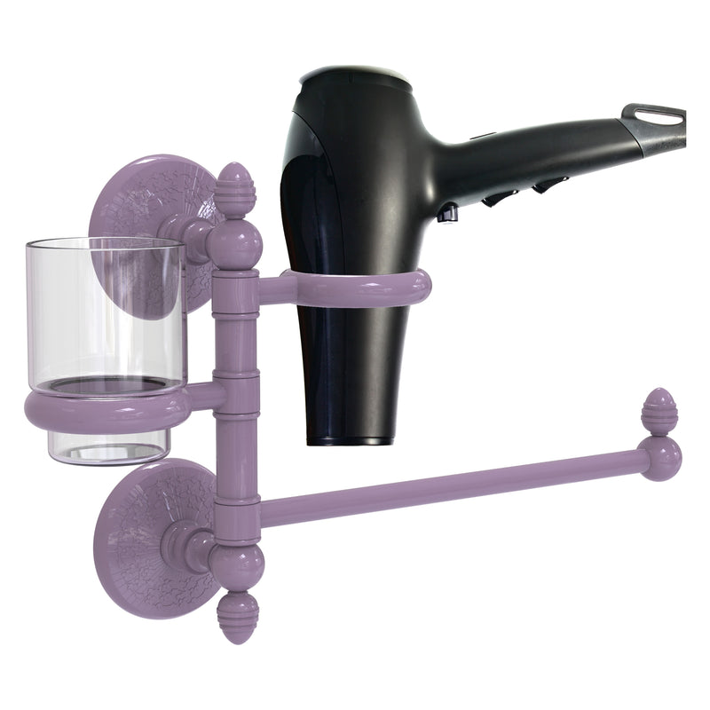 Monte Carlo Collection Hair Dryer Holder and Organizer