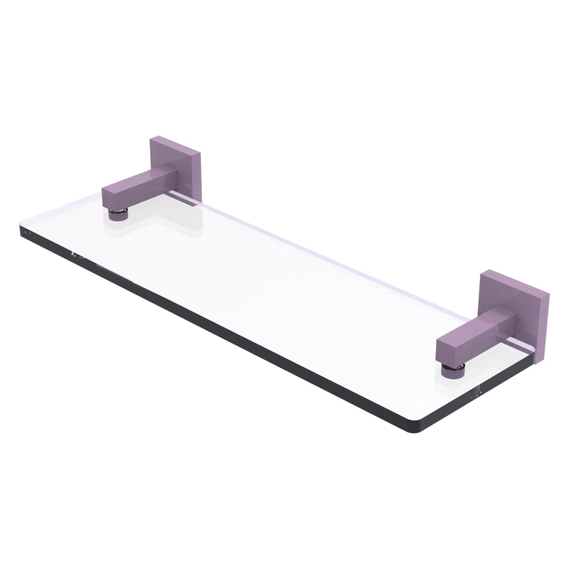 Montero Collection Glass Vanity Shelf with Beveled Edges