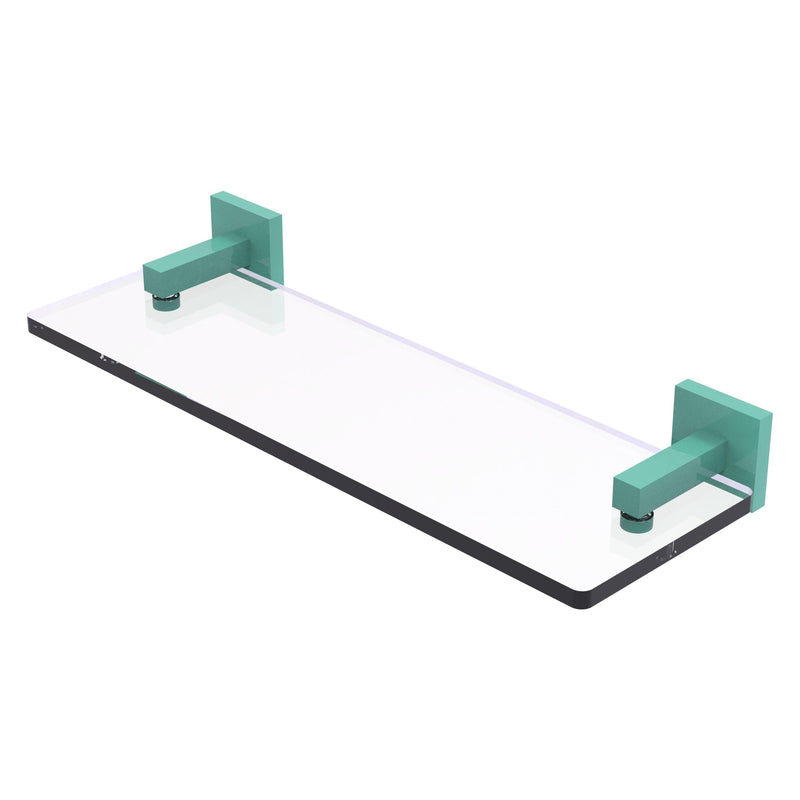 Montero Collection Glass Vanity Shelf with Beveled Edges