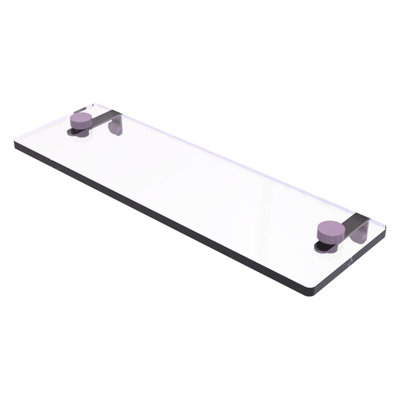 Glass Vanity Shelf with Beveled Edges