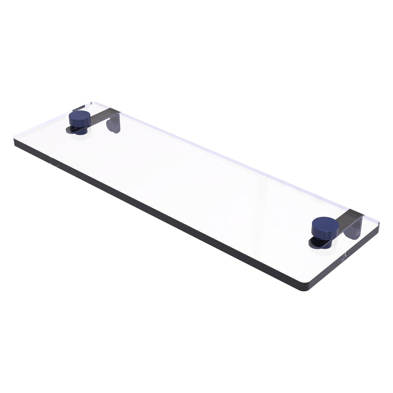 Glass Vanity Shelf with Beveled Edges