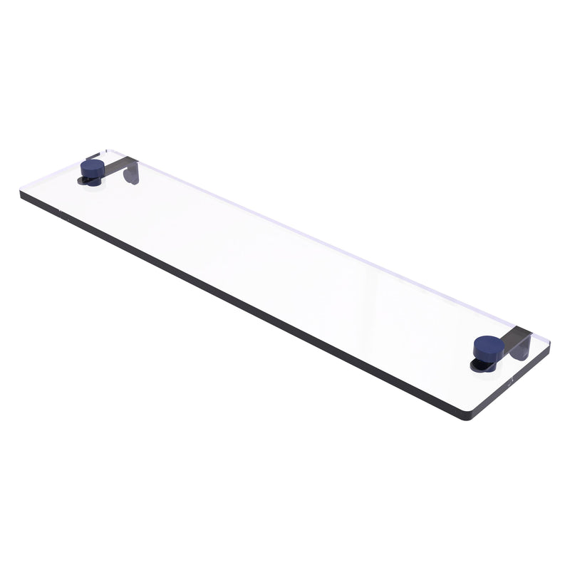 Glass Vanity Shelf with Beveled Edges