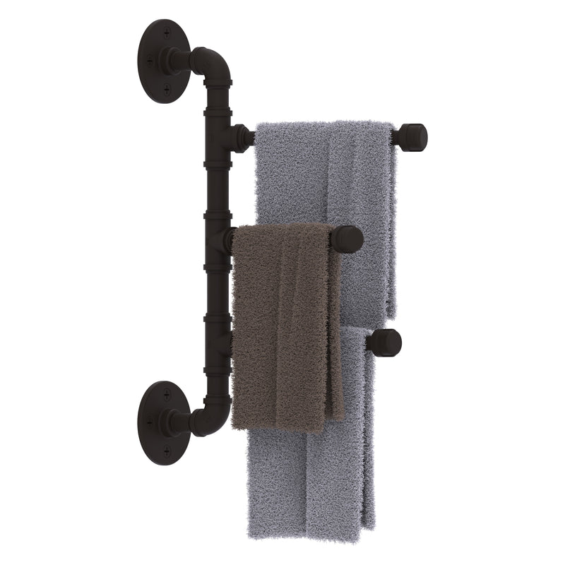 Pipeline 3 Swing Arm Vertical Towel Bar