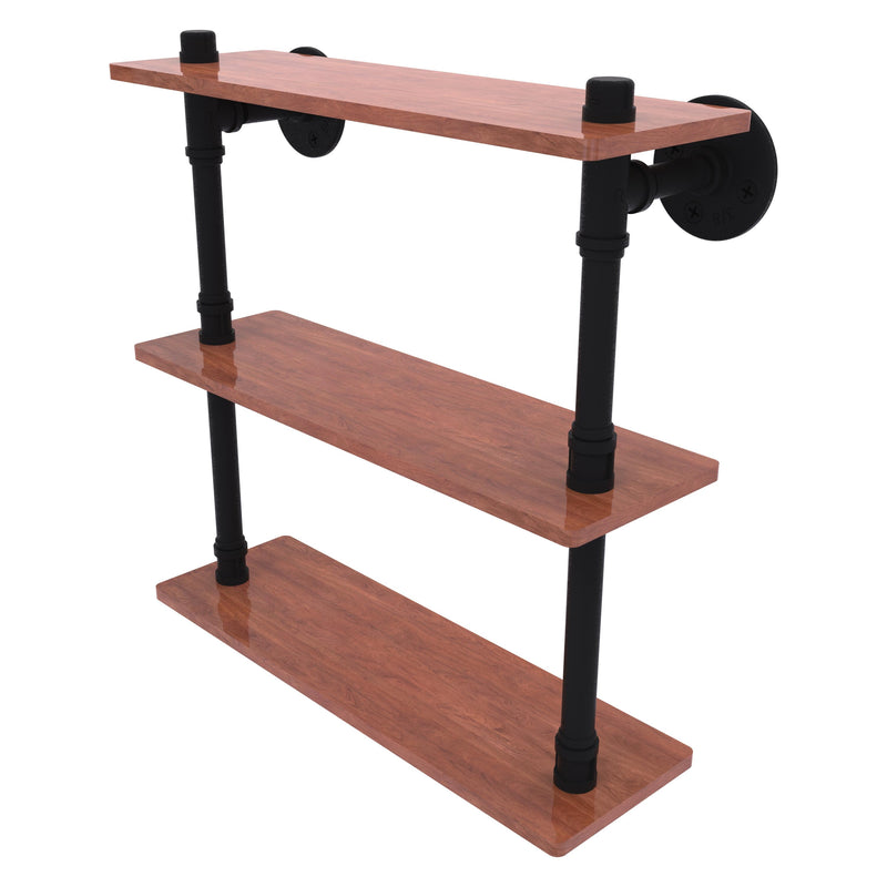 Pipeline Collection Ironwood Triple Shelf