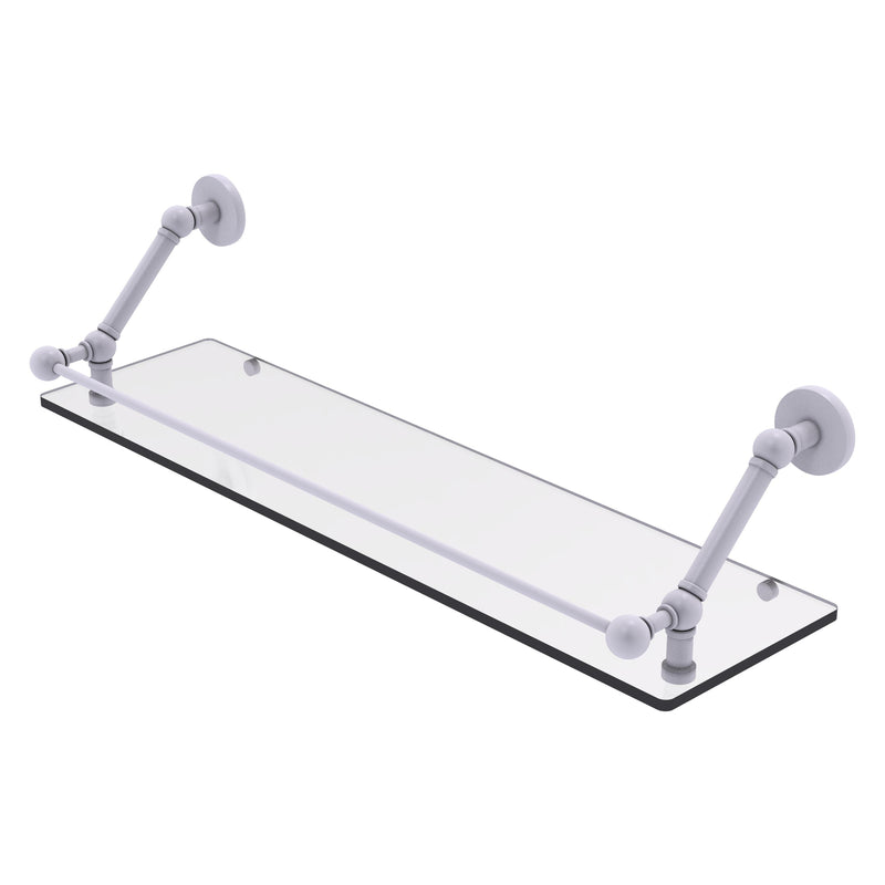 Prestige Skyline Floating Glass Shelf with Gallery Rail