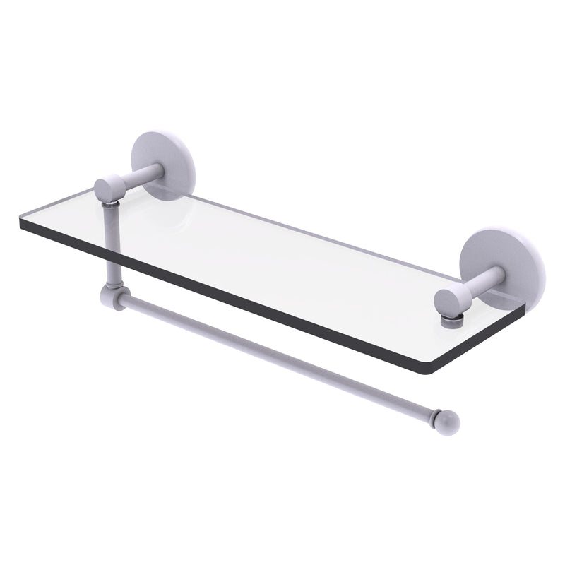 Prestige Skyline Collection Paper Towel Holder with Glass Shelf