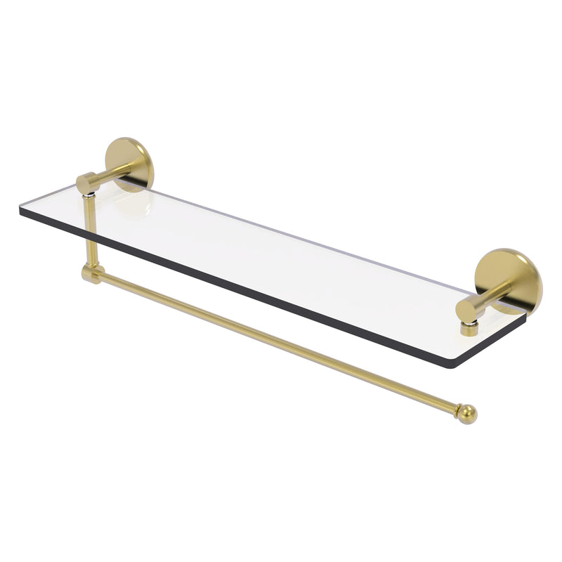 Prestige Skyline Collection Paper Towel Holder with Glass Shelf