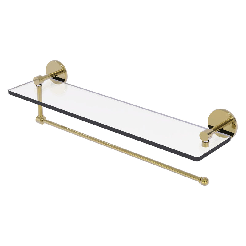 Prestige Skyline Collection Paper Towel Holder with Glass Shelf