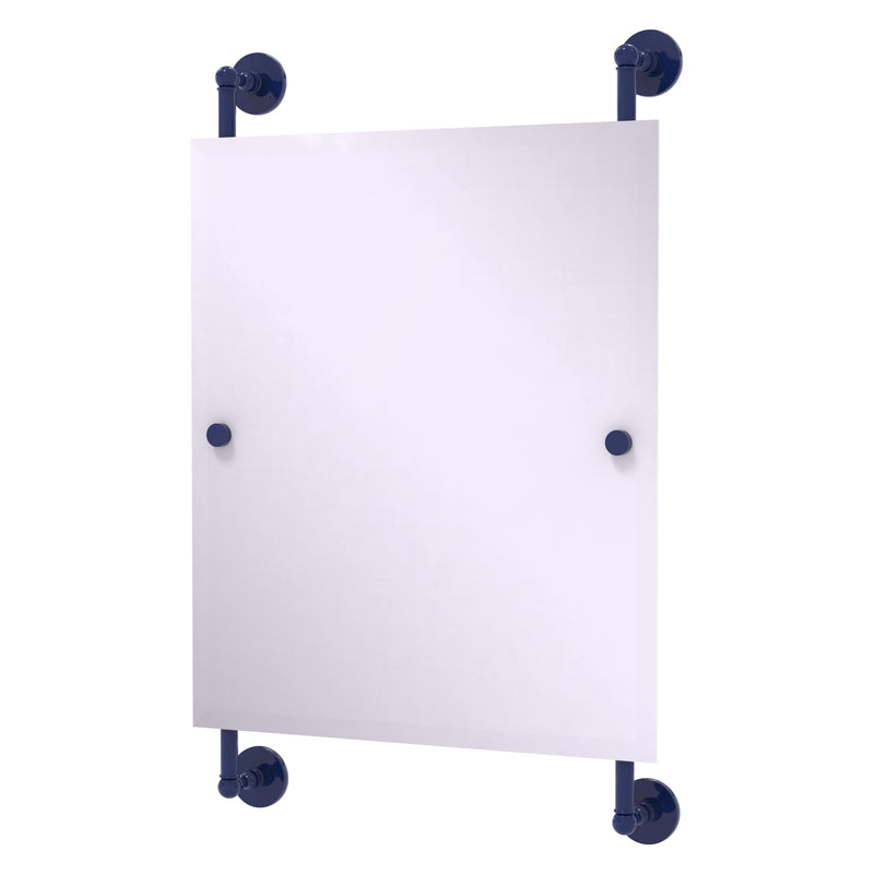 Prestige Skyline Collection Rectangular Frameless Rail Mounted Mirror