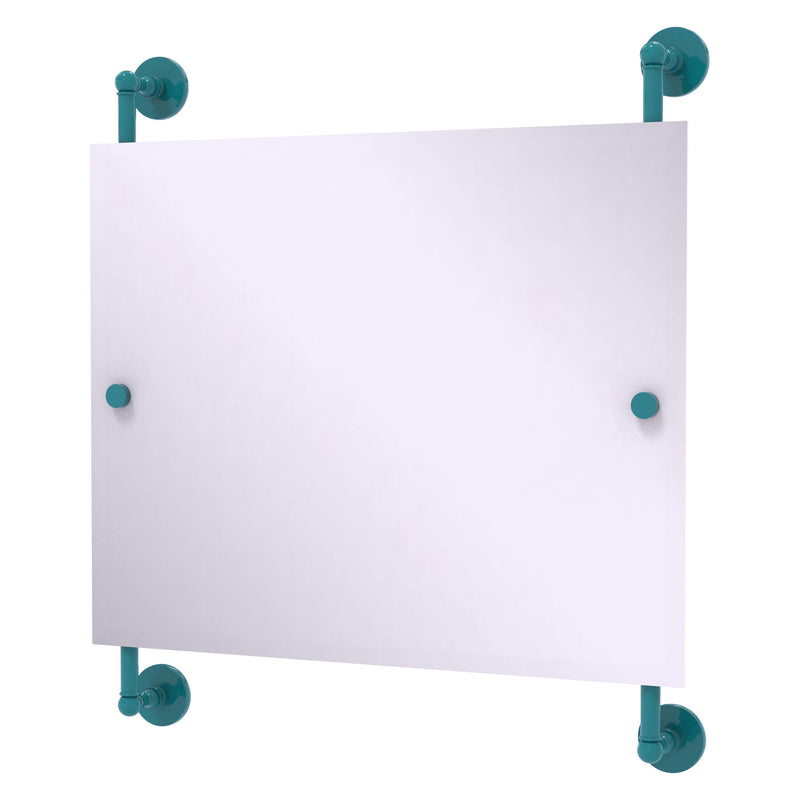 Prestige Skyline Landscape Rectangular Frameless Rail Mounted Mirror