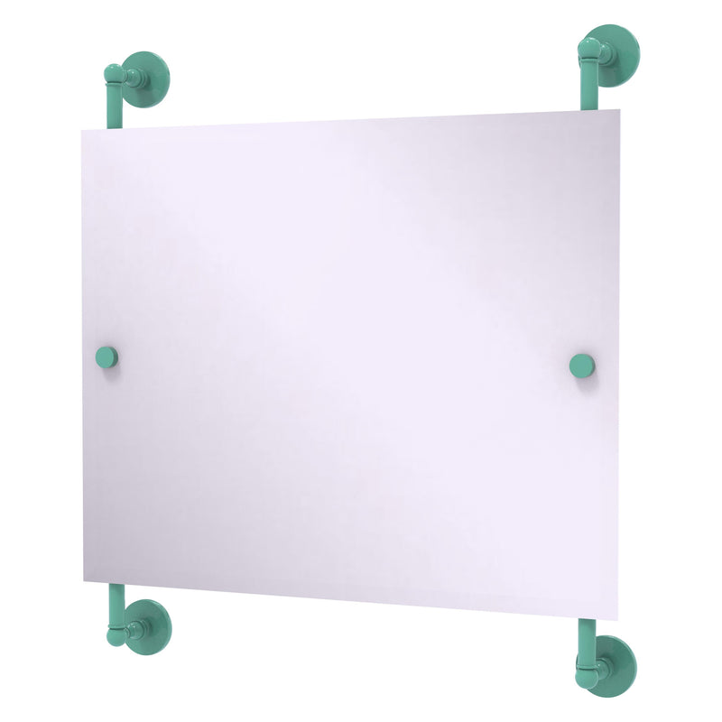 Prestige Skyline Landscape Rectangular Frameless Rail Mounted Mirror